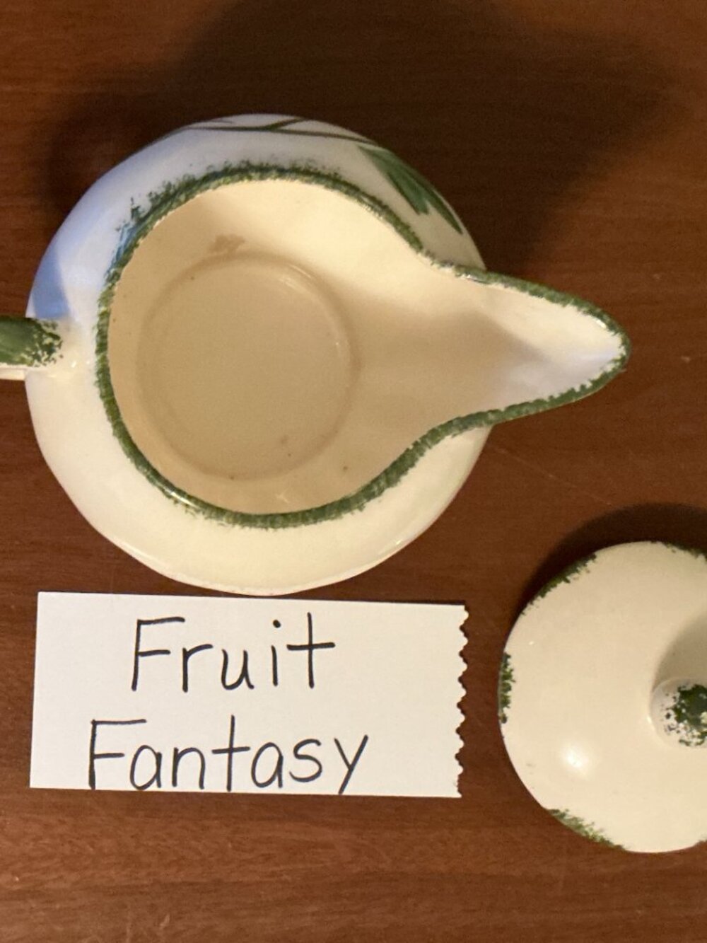 Blue Ridge Southern Pottery Fruit Fantasy - Picture 3 of 3